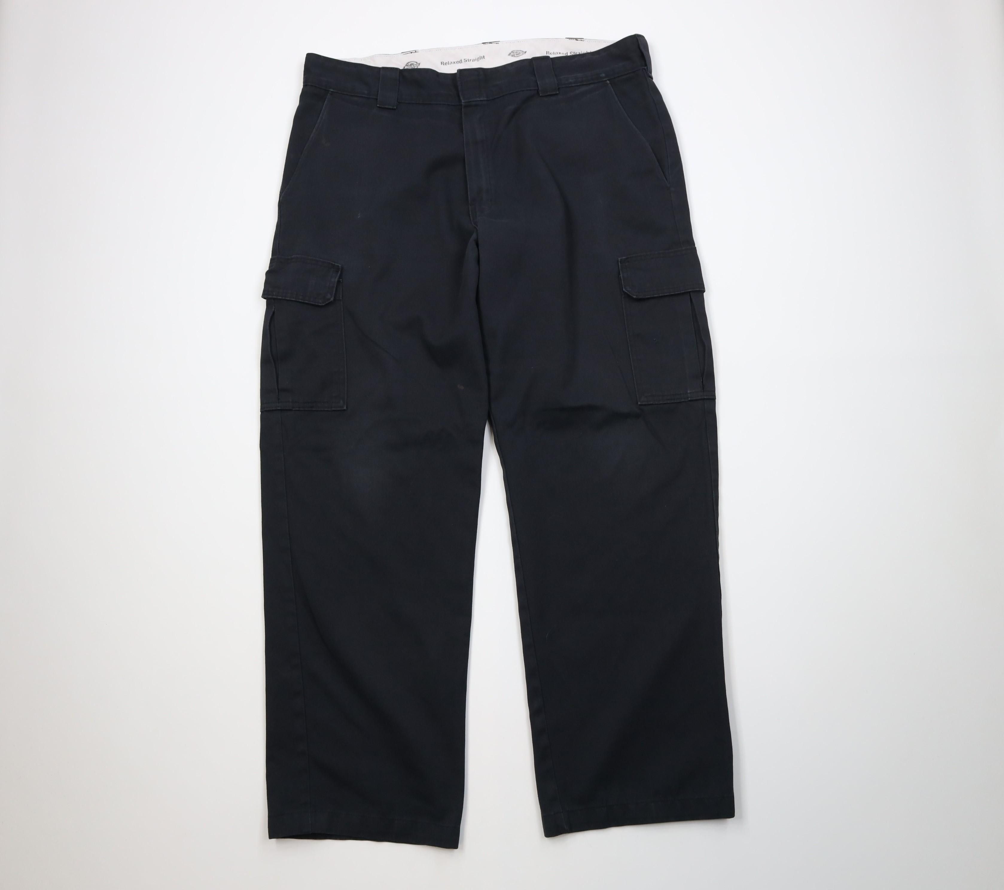 Dickies Vintage Y2K Dickies Relaxed Straight Wide Leg Cargo Pants Size US 40 / EU 56 - 1 Thumbnail