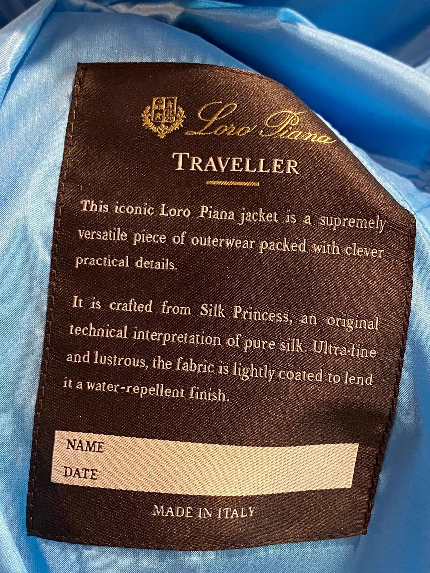 Loro Piana Loro Piana Traveller Silk Waterproof Jacket 38 Size XS / US 0-2 / IT 36-38 - 7 Thumbnail