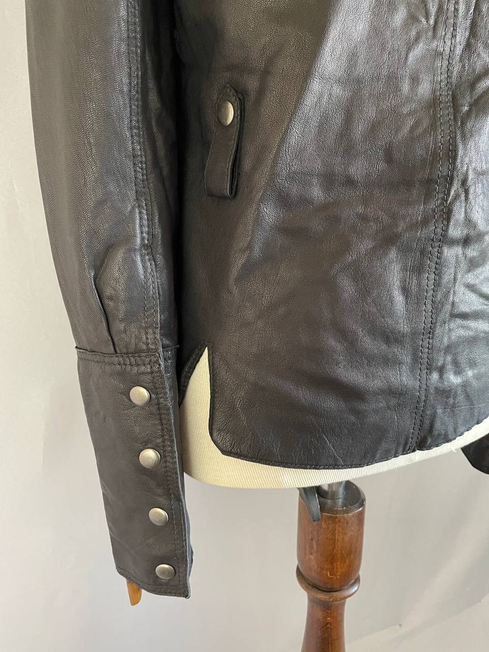 Allsaints Allsaints Leather Moto Jacket Black Size US S / EU 44-46 / 1 - 7 Thumbnail