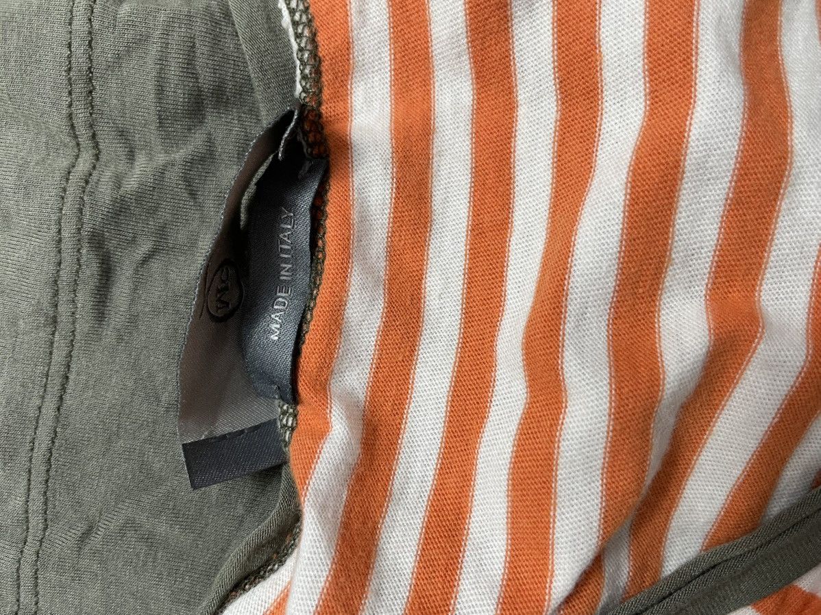 Alexander McQueen Two tone Wrinkled Striped Tshirt Size S / US 4 / IT 40 - 5 Thumbnail
