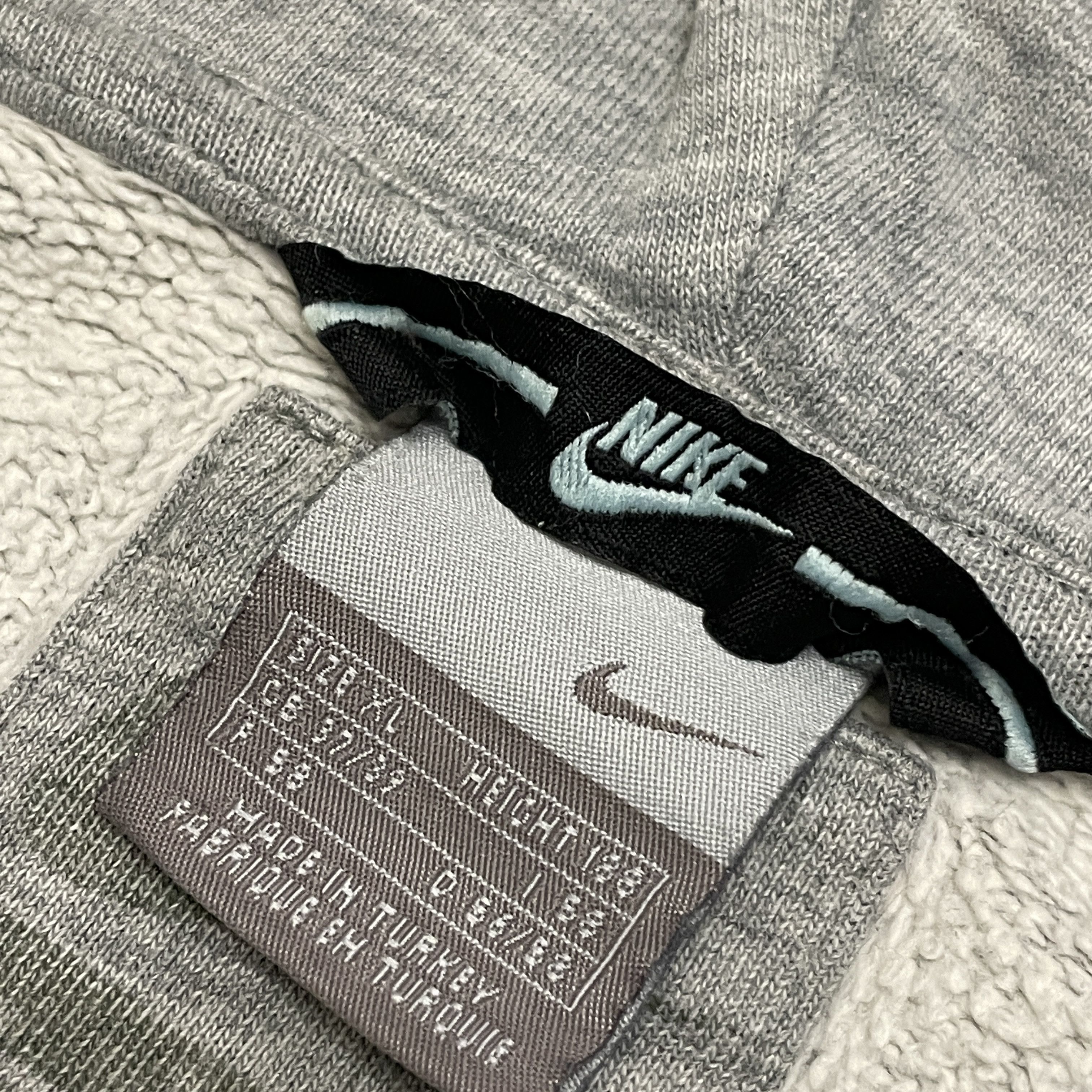 Nike Vintage Y2K Nike Gray Navy Full-Zip Hoodie Skate Grunge size Size US XL / EU 56 / 4 - 6 Thumbnail