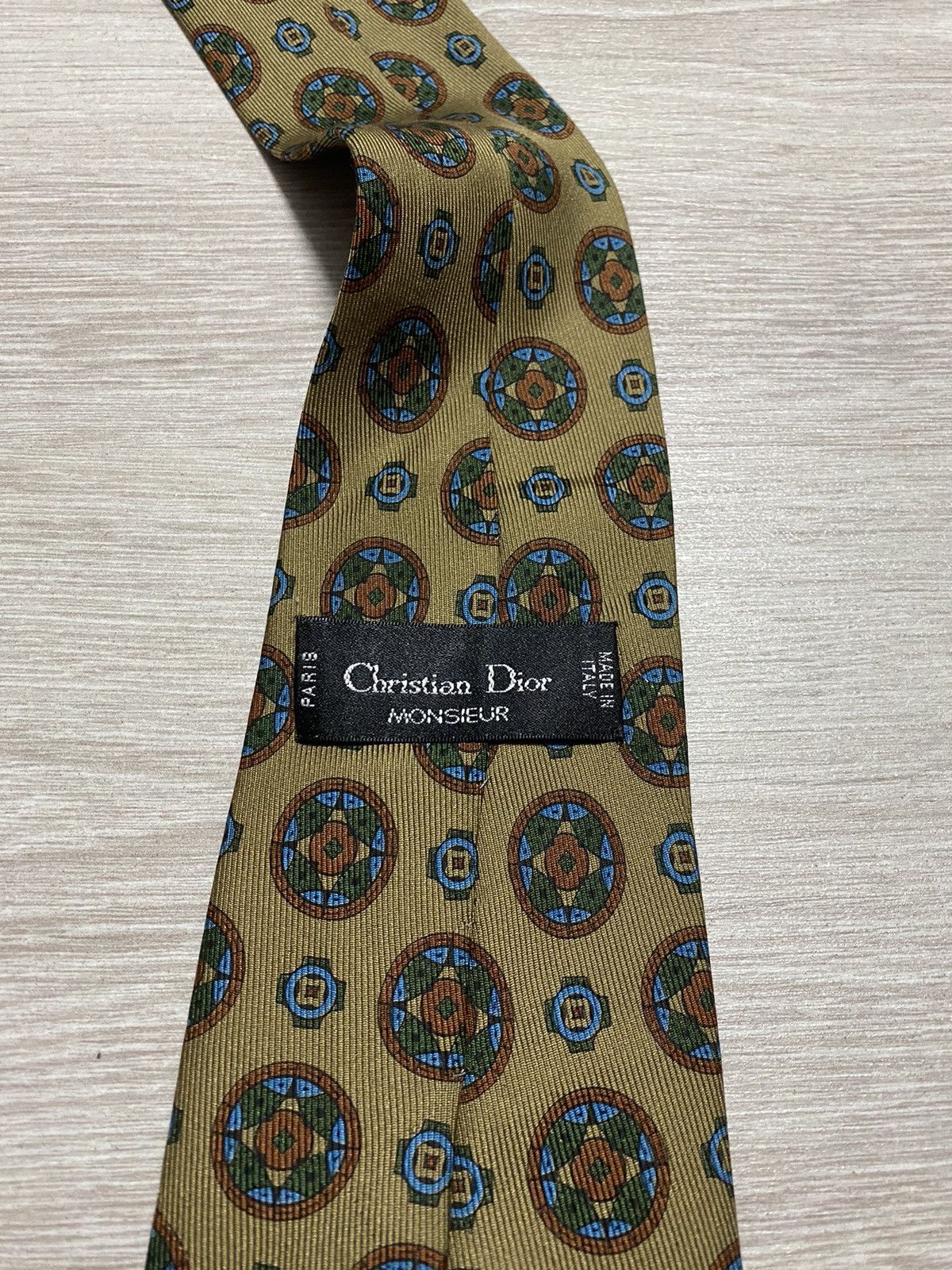 Christian Dior Monsieur Vintage Christian Dior Silk Ties made in Italy Size ONE SIZE - 4 Thumbnail