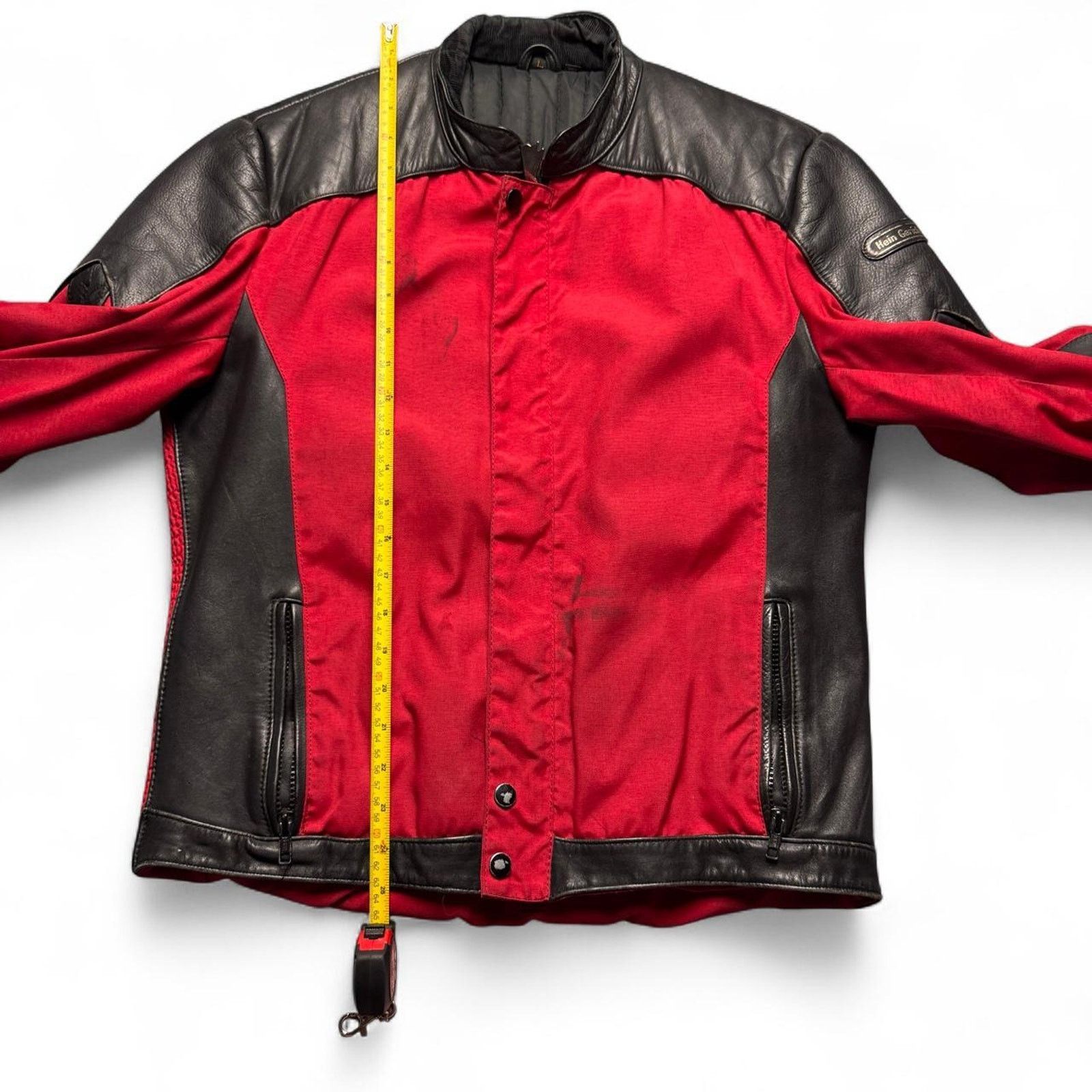 Hein Gericke Red and black vintage leather Size US L / EU 52-54 / 3 - 6 Thumbnail