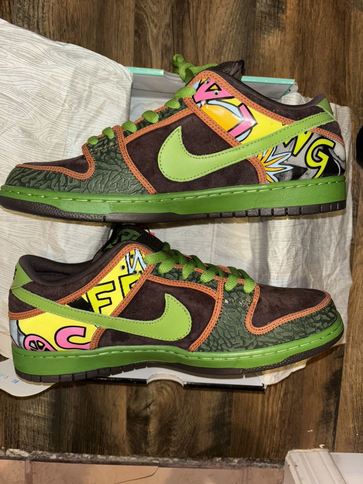 Nike SB Nike SB De La Soul 2015 Size US 12 / EU 45 - 2 Thumbnail