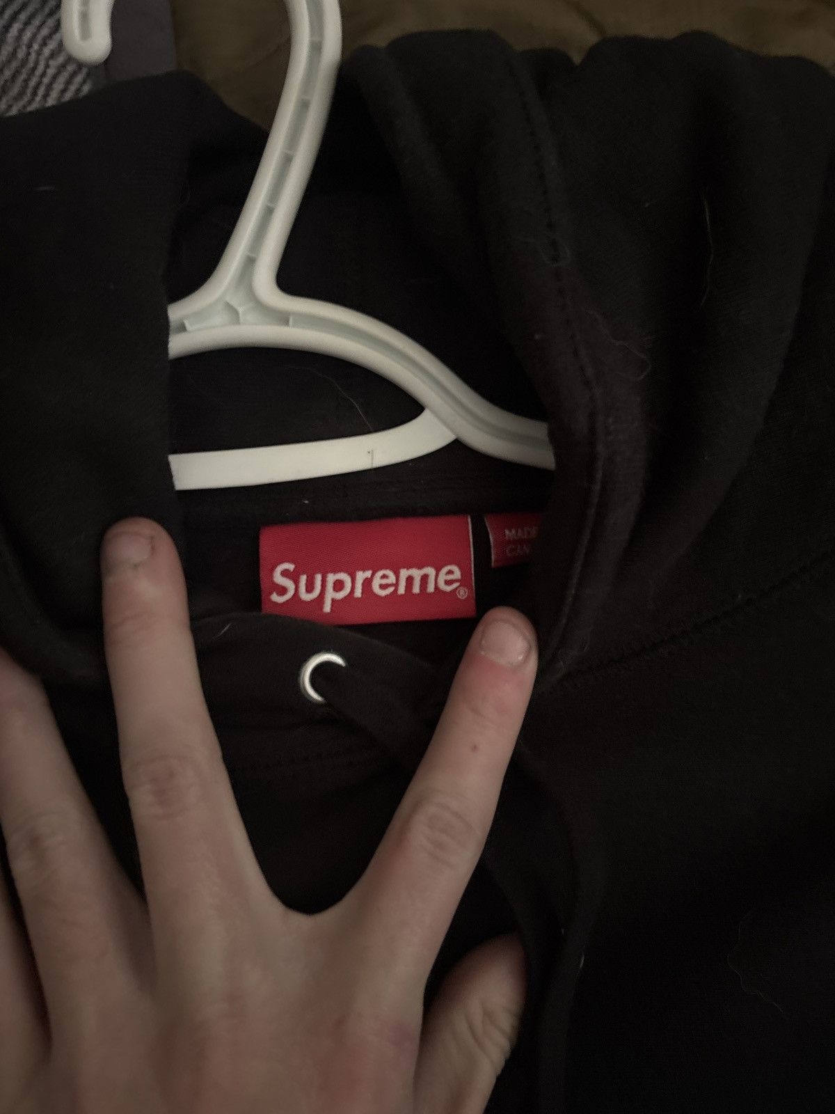 Supreme Supreme Blue fuzzy supreme logo Size US L / EU 52-54 / 3 - 4 Thumbnail