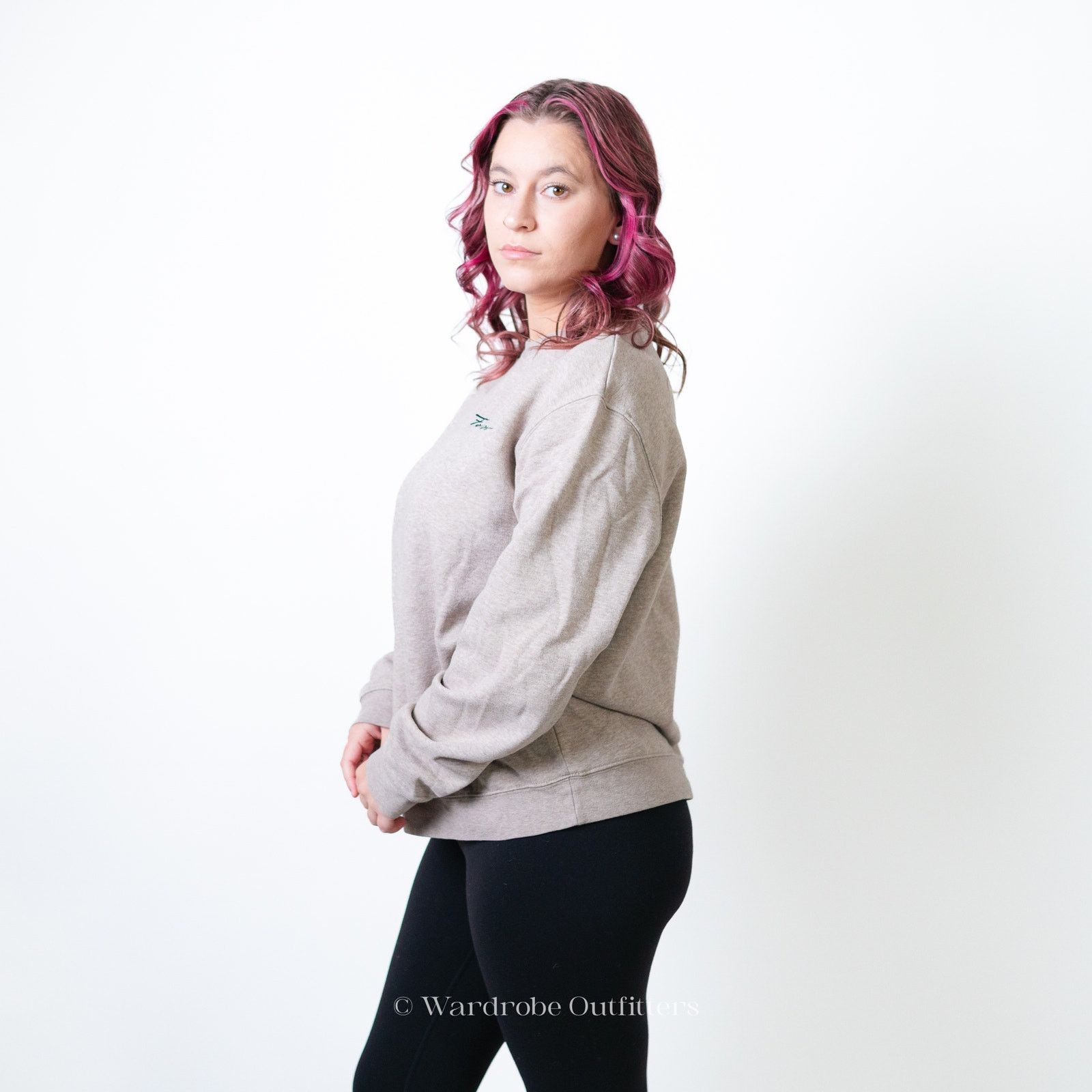 H&M H&M Tan Pullover Sweatshirt Size L / US 10 / IT 46 - 2 Thumbnail