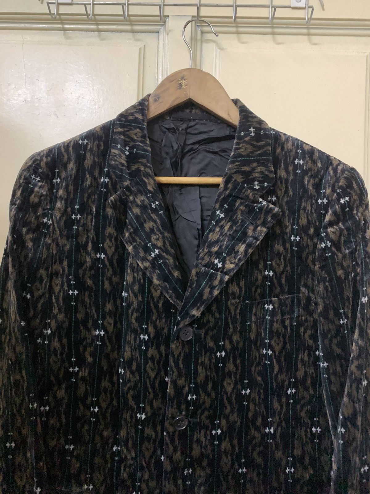 Comme des Garcons Homme Plus Vintage Comme Des Garcons Homme Plus Velvet Jacket Size US S / EU 44-46 / 1 - 2 Thumbnail