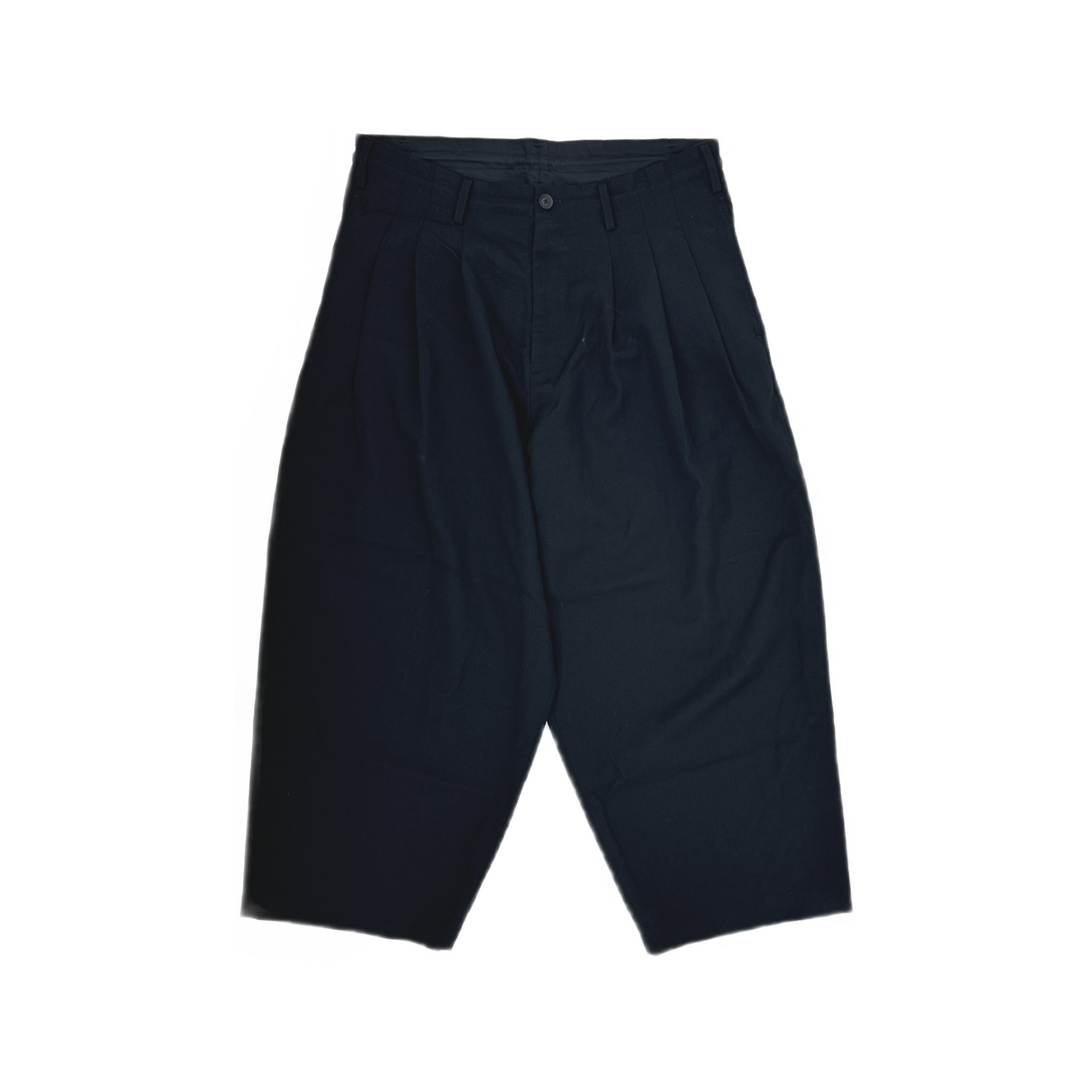Yohji Yamamoto Yohji Yamamoto Pour Homme Wool Wide-Leg Pants Size 4 Size US 36 / EU 52 - 1 Thumbnail