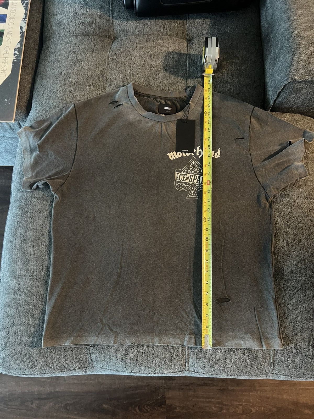 Other UK Other UK Motörhead Ace of Spades T-Shirt Gray Distressed Size US M / EU 48-50 / 2 - 9 Thumbnail