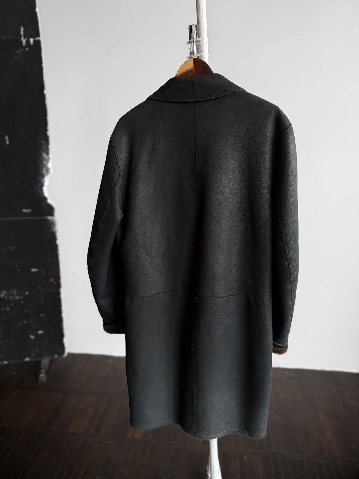Baldessarini Baldessarini Everest Spanish Lamb Leather Shearling Coat Size US L / EU 52-54 / 3 - 5 Thumbnail