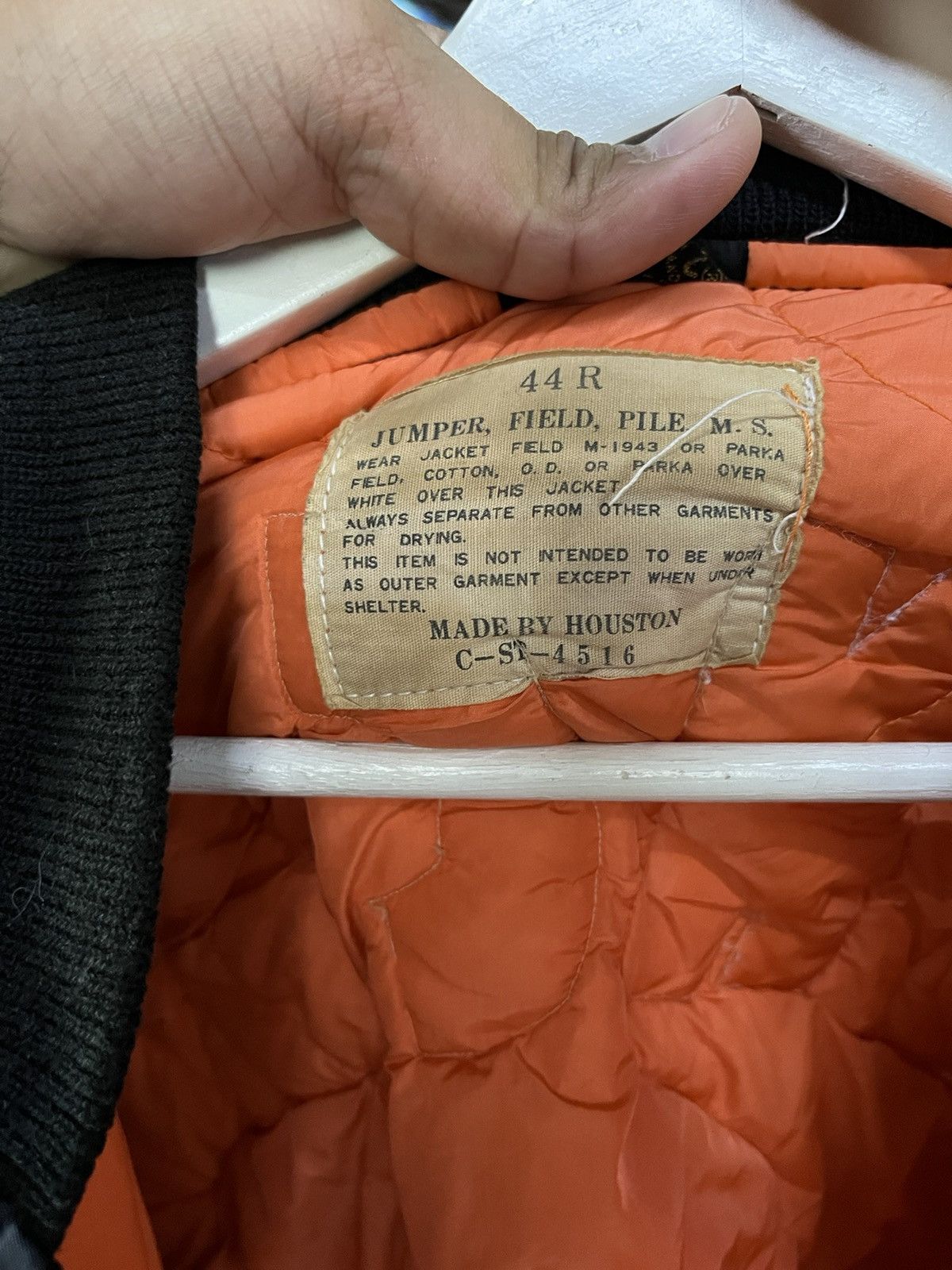 Vintage HOUSTON BOMBER JACKET Size US S / EU 44-46 / 1 - 6 Thumbnail