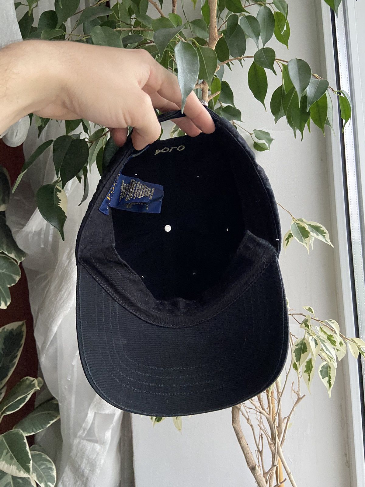 Polo Ralph Lauren × Vintage Polo Ralph Lauren Beige logo cap Size ONE SIZE - 3 Thumbnail