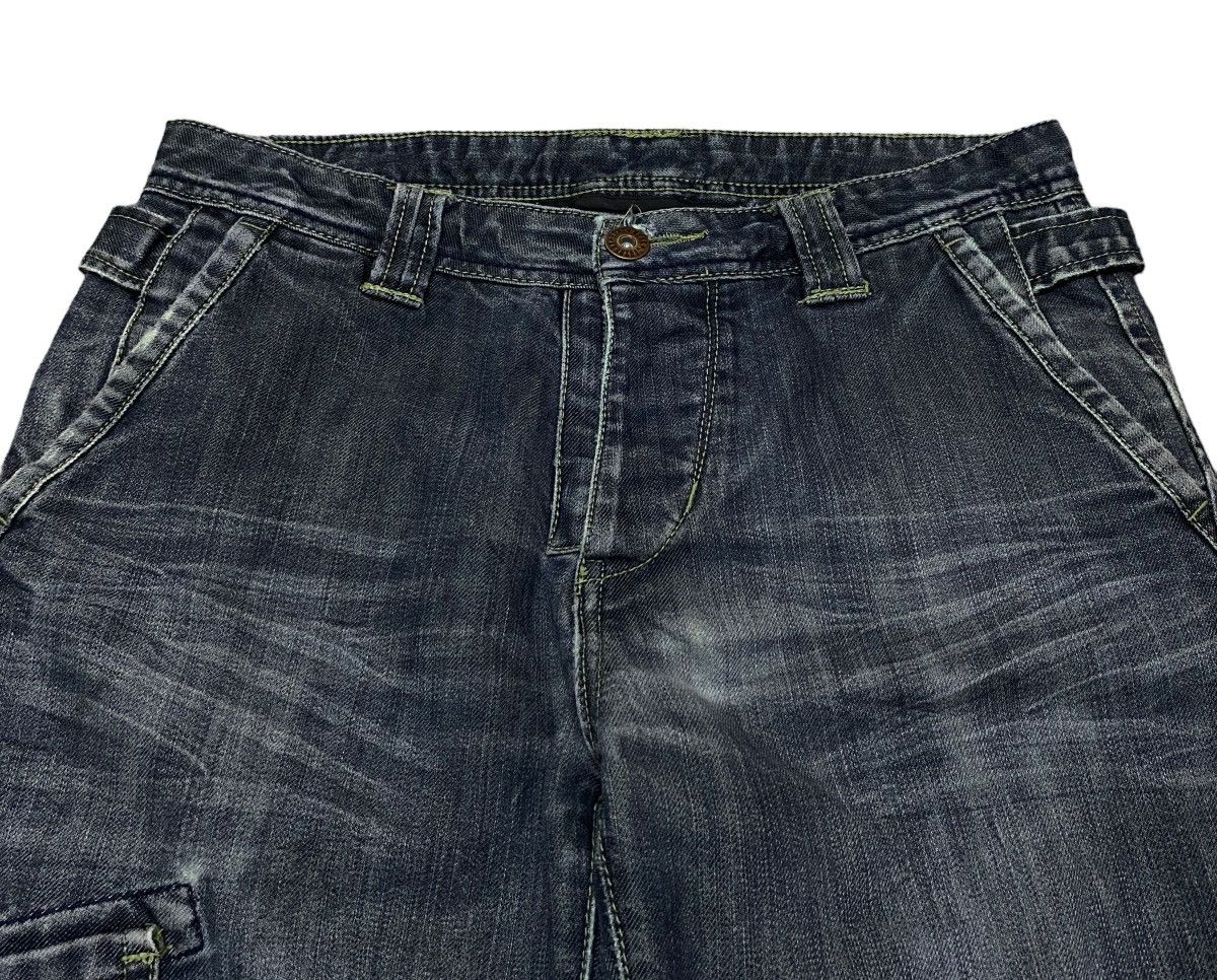 If Six Was Nine × Japanese Brand × Le Grande Bleu (L.G.B.) Rare Vintage Japanese Brand Southern Flared Jeans 2000s Size US 31 - 3 Thumbnail