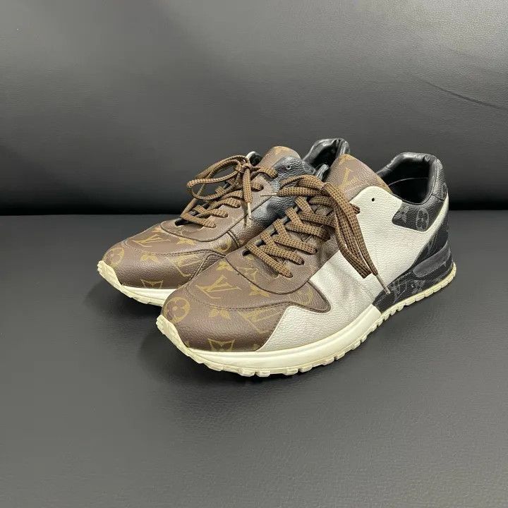 Louis Vuitton Louis Vuitton Run Away Monogram Low-Top Sneakers -2508 Size US 8.5 / EU 41-42 - 1 Thumbnail