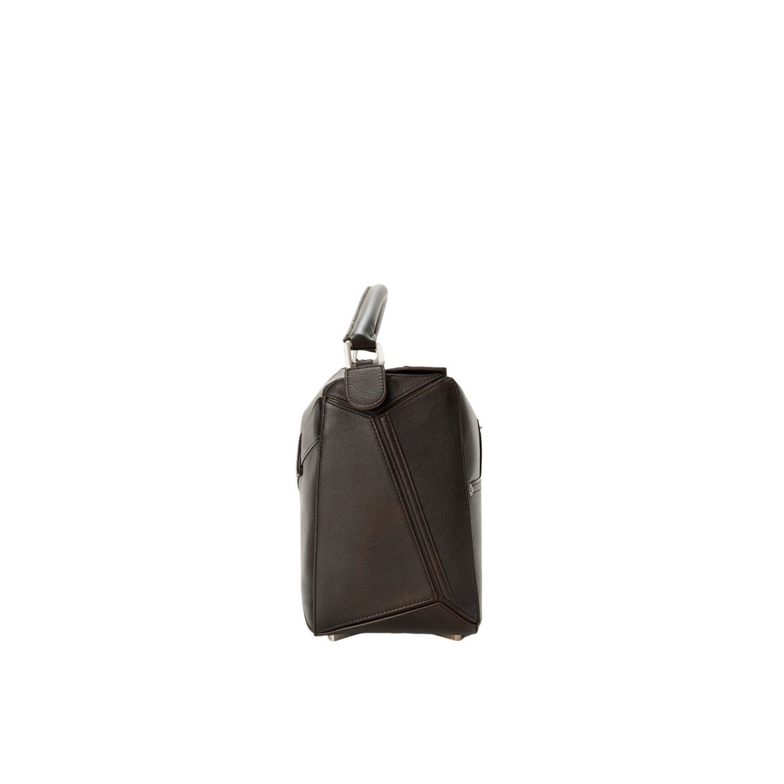 Loewe LOEWE Panta Puzzle Large $5150 Vintage Brown Shoulder Bag Ne Size ONE SIZE - 3 Thumbnail