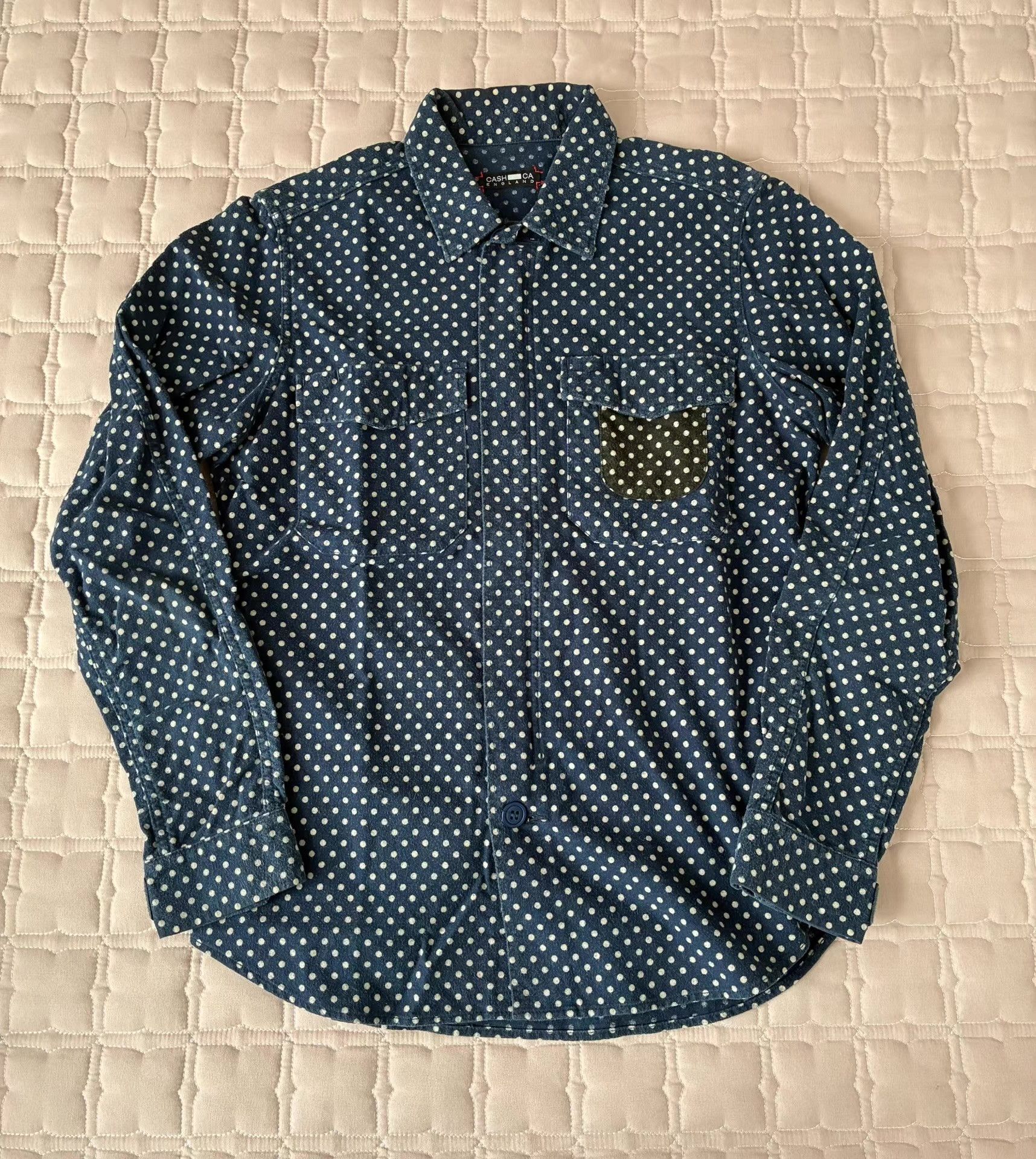Kazuki Kuraishi Cash Ca Polka Dot Zip Shirt, Kazuki Kuraishi, Edison Chen Size US S / EU 44-46 / 1 - 1 Thumbnail