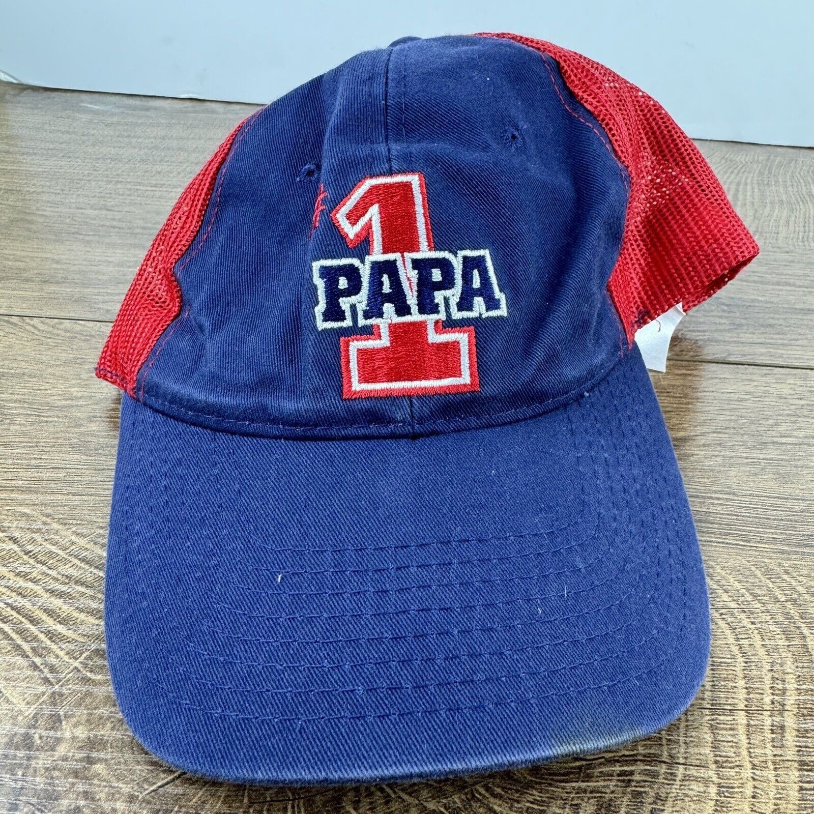 Other #1 Papa Hat Papa Blue Hat Adjustable Adult Size Hat Cap Size ONE SIZE - 3 Thumbnail