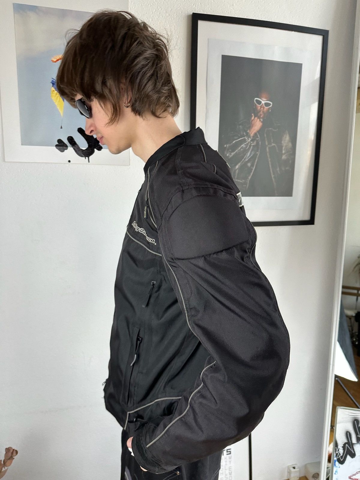Harley Davidson × Vintage Y2K Vintage Harley Davidson Jacket Embroidery Big Logo Size US M / EU 48-50 / 2 - 11 Thumbnail