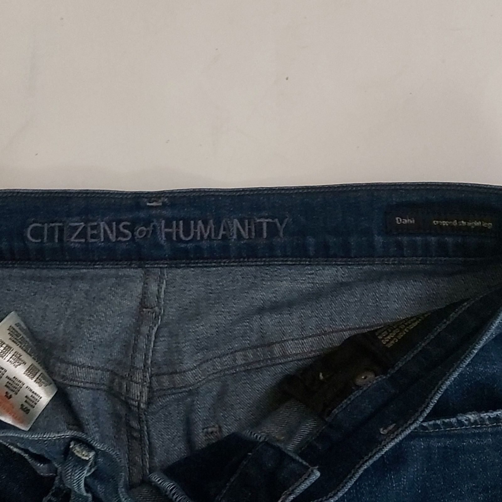 Citizens Of Humanity Citizens of Humanity Dani Cropped Straight Leg Blue Jean 27 Size 27" / US 4 / IT 40 - 4 Thumbnail