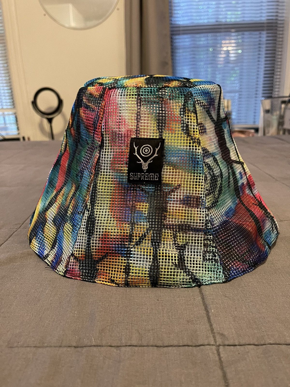 image of South2 West8 Bush Tulip Hat in Blue, Men's