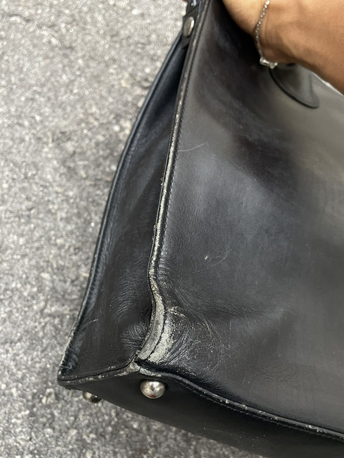 Issey Miyake Issey Miyake | Leather Tote Bag Size ONE SIZE - 14 Thumbnail