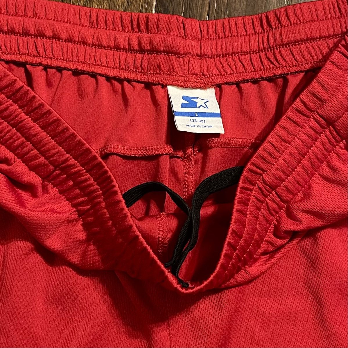 Starter Vintage 90s Starter Baggy Wide Leg Y2K Track Pants Size US 36 / EU 52 - 3 Thumbnail