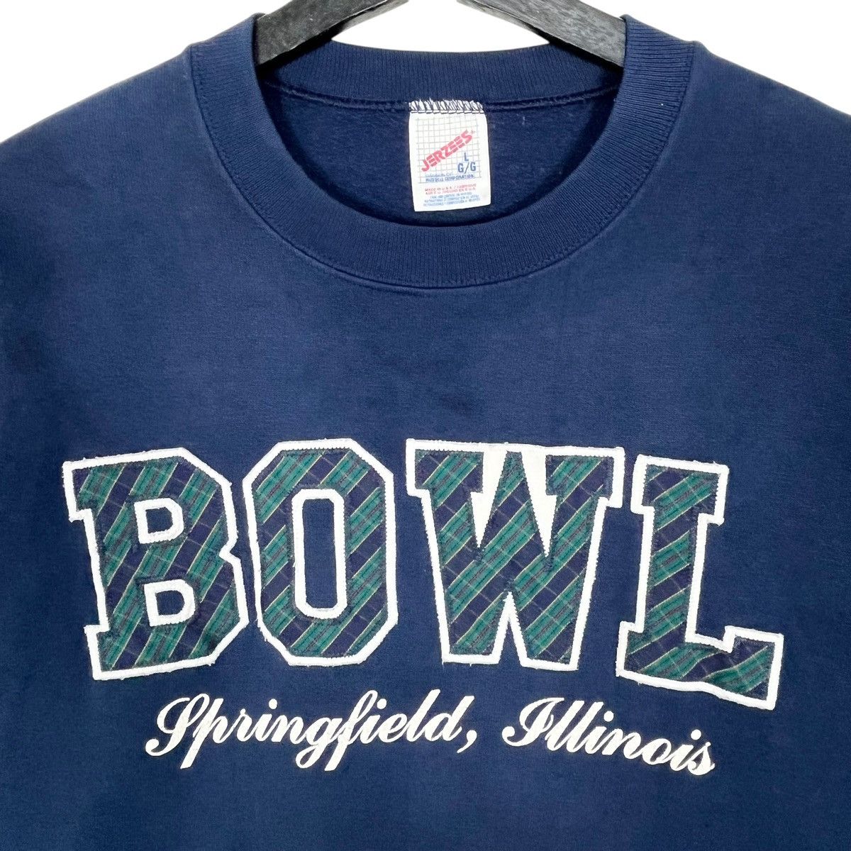 Vintage Vintage 80s Springfield Illinois BOWL University Size US L / EU 52-54 / 3 - 3 Thumbnail