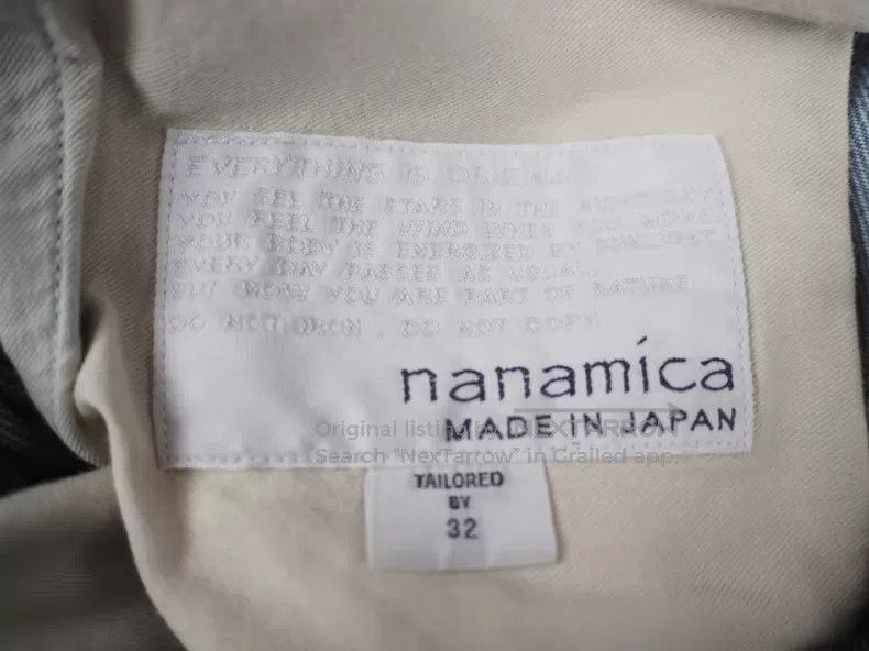 Nanamica nanamica Blue Denim Wide Leg Pants Size US 32 / EU 48 - 6 Thumbnail