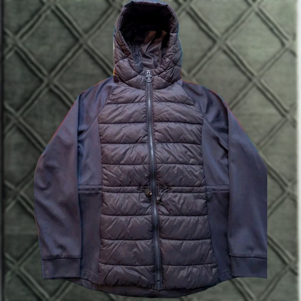 Barbour Barbour Hooded Insulated Puffer Jacket Full Zip Blue Women's XL Size XL / US 12-14 / IT 48-50 - 1 Thumbnail