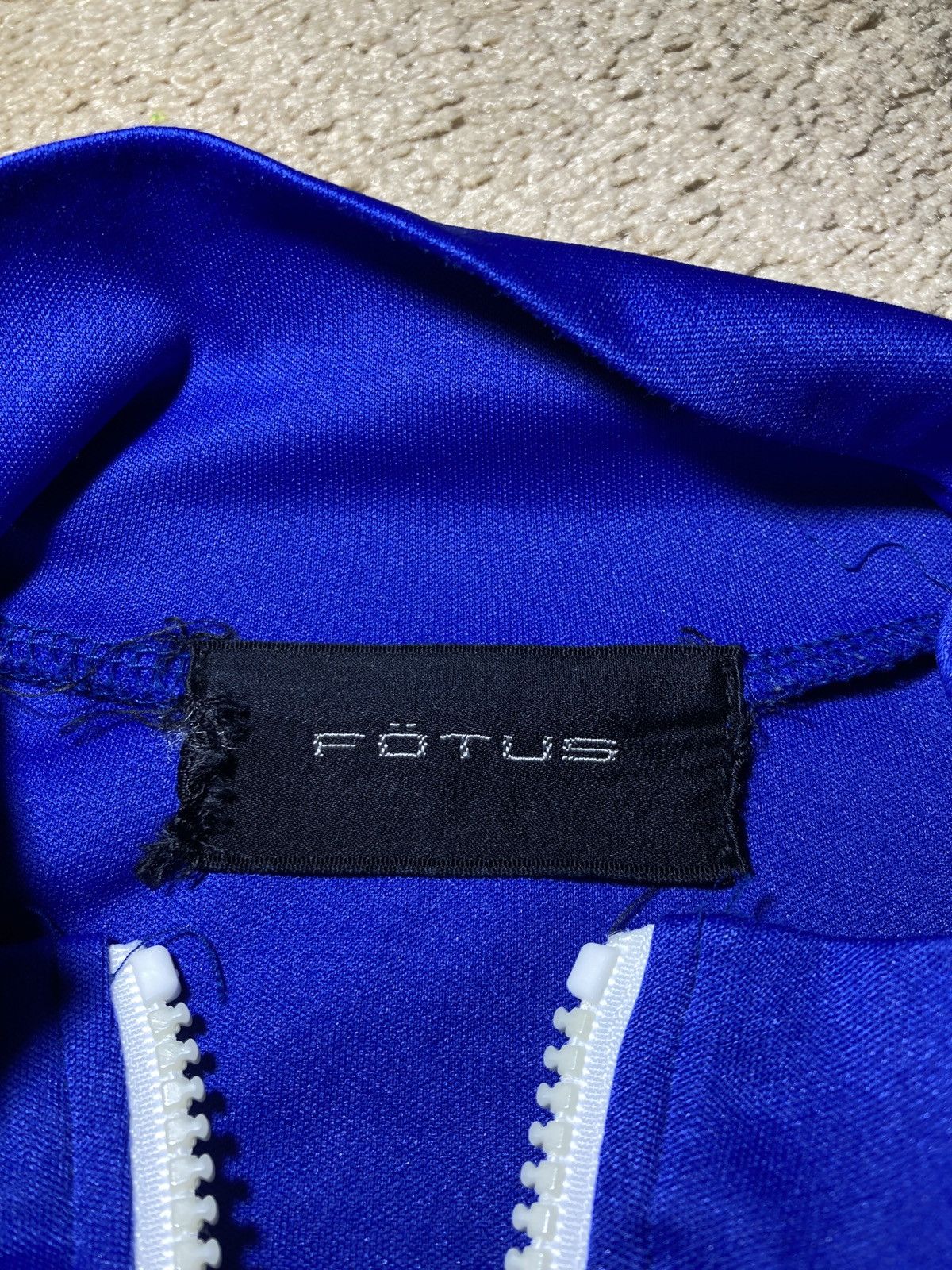 Beauty Beast × Japanese Brand × Vintage 1999 Fotus Track Jacket Blue Glow Dark 90s Piping Striped Size US S / EU 44-46 / 1 - 6 Thumbnail