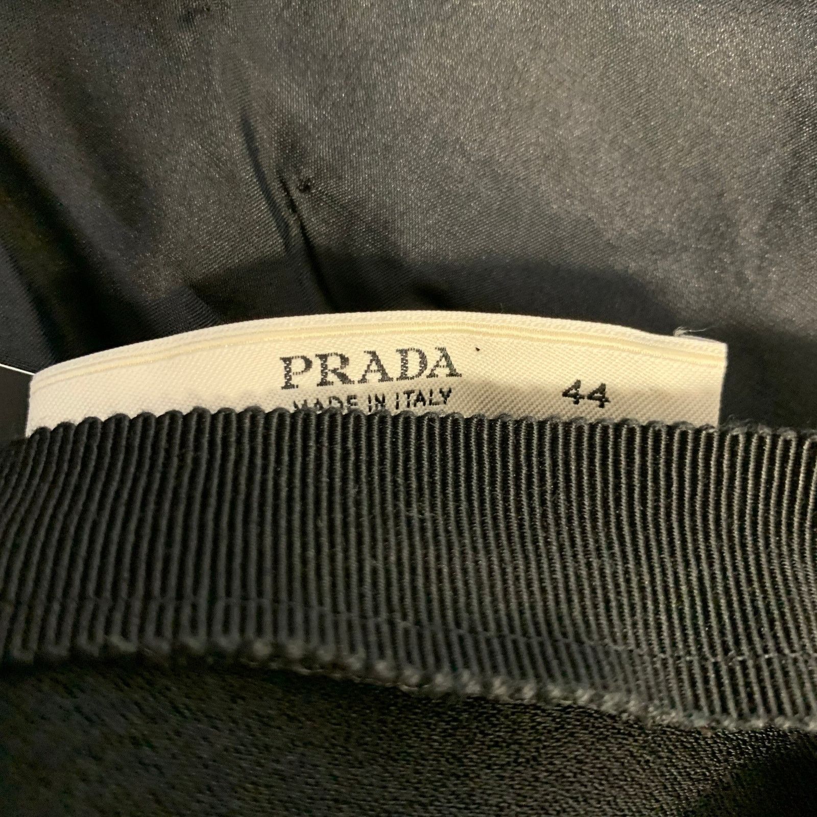 Prada PRADA Size M Crepe P3772 Midi Knee-Length Dress Size M / US 6-8 / IT 42-44 - 5 Thumbnail