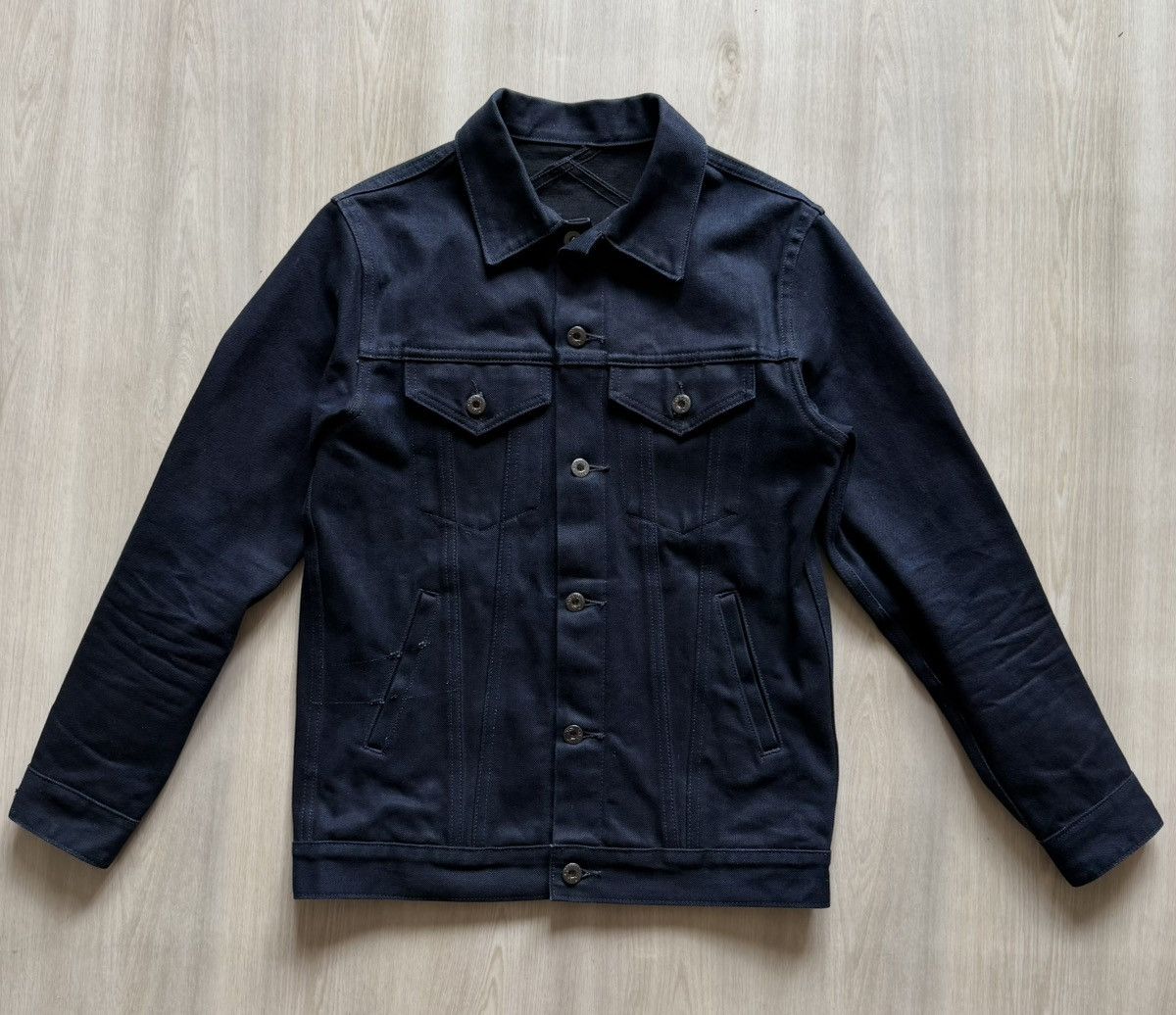 Gustin 6Sixteen Beast Duck Selvedge Denim Trucker Sz M *flaws Size US S / EU 44-46 / 1 - 2 Thumbnail