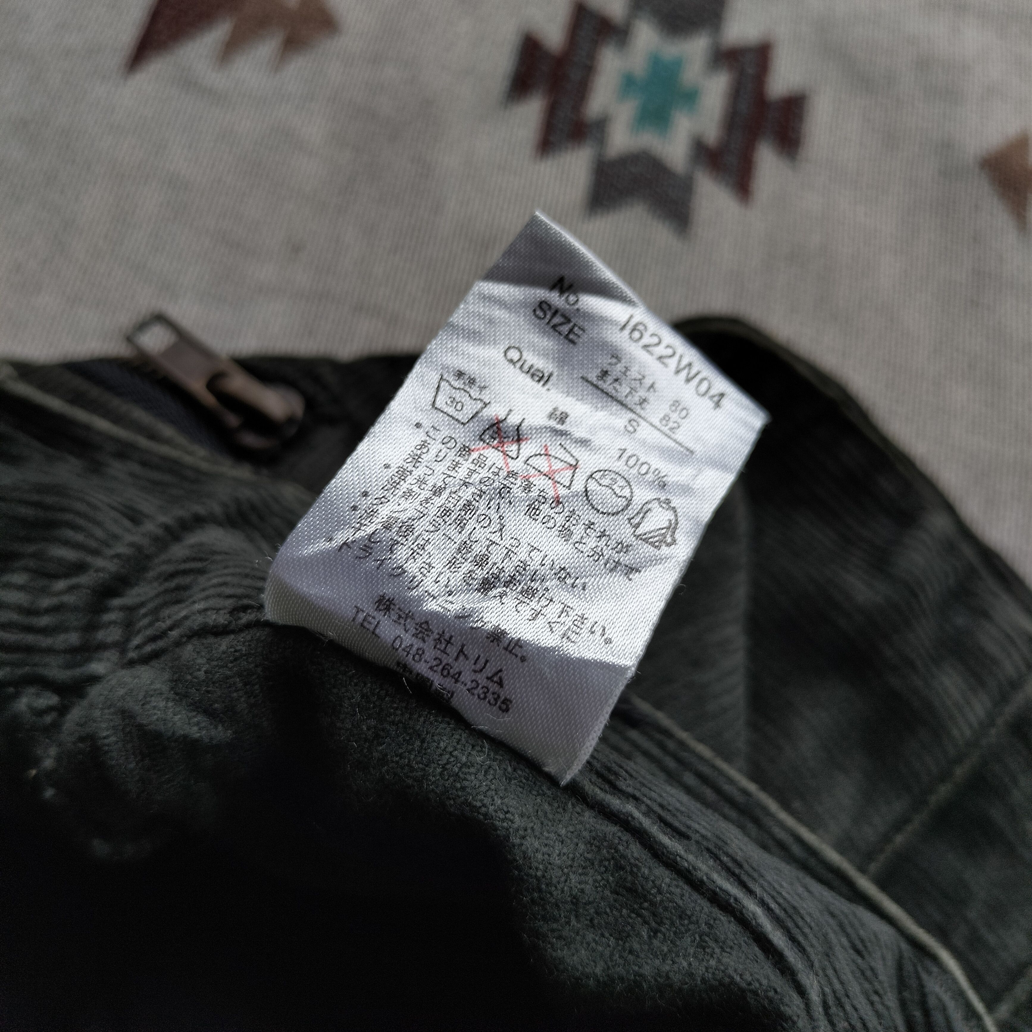 Vintage Denim Lab black wash corduroy bush pants Size US 29 - 8 Thumbnail