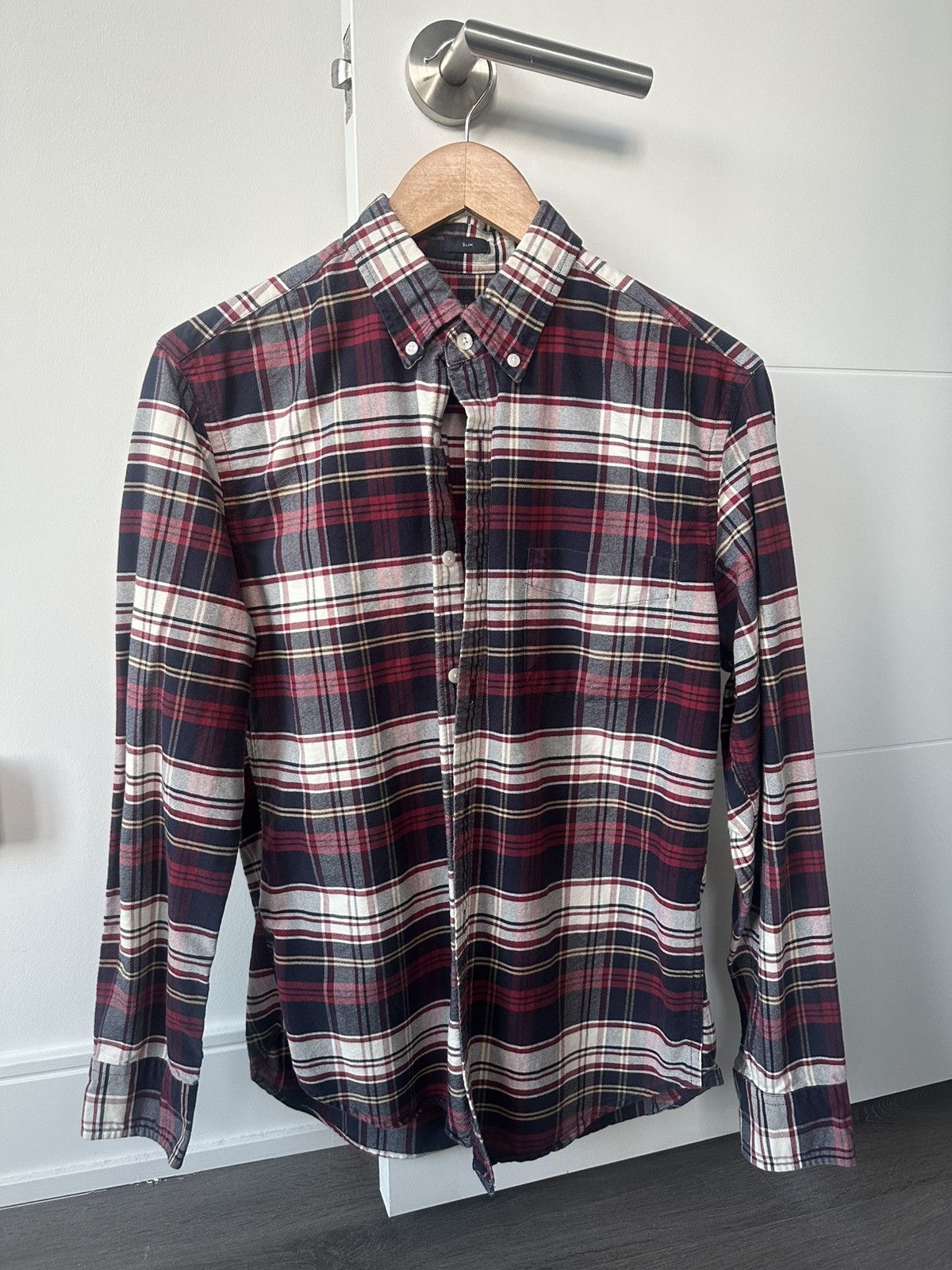 J.Crew Thick oxford button down Size US M / EU 48-50 / 2 - 1 Thumbnail