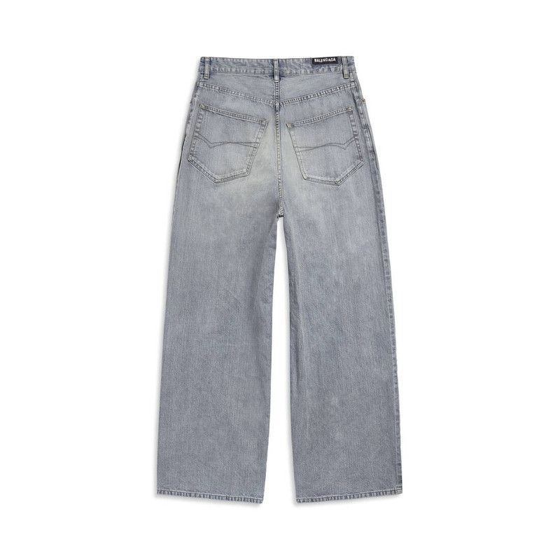 Balenciaga o1bcso1str0226 Baggy Pants in Blue Size US 28 / EU 44 - 6 Thumbnail
