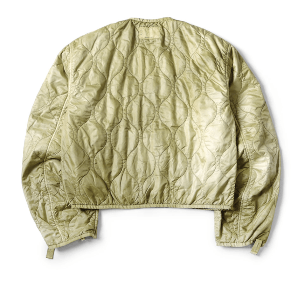 Kapital Nylon quilted, unevenly dyed, lined cropped bolero Size US S / EU 44-46 / 1 - 3 Thumbnail