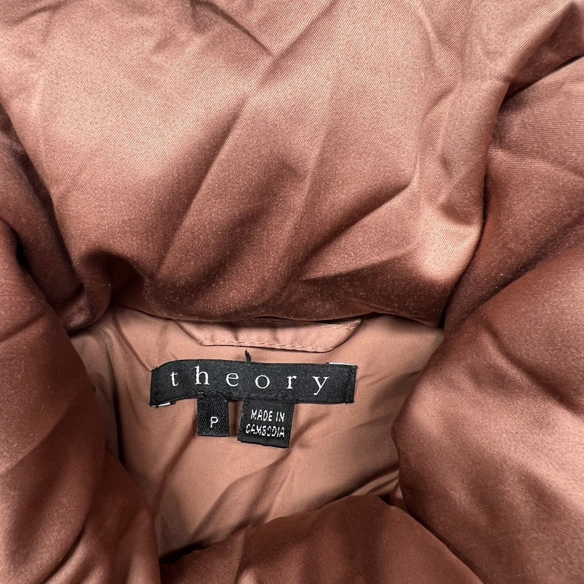Theory Theory Down Jacket Keilly Spritzer Puffer Coat Pink Rose Size XXS / US 00 / IT 34 - 8 Thumbnail