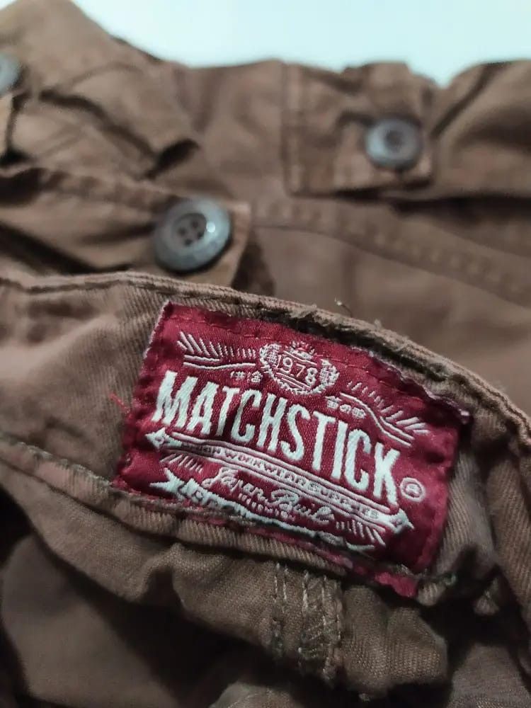 Japanese Brand Macthstick Cargo Pants Multipocket Tactical Size US 32 / EU 48 - 15 Thumbnail