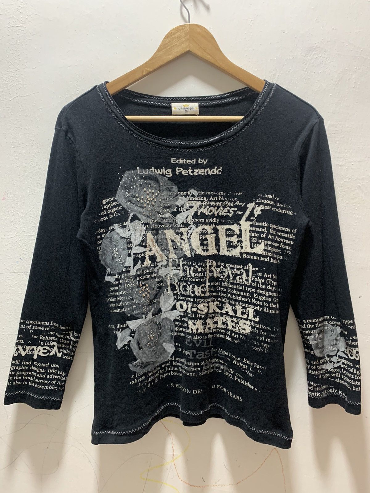 If Six Was Nine Japanese Brand Poem Angel If Siz Was Nine Style Size S / US 4 / IT 40 - 1 Thumbnail