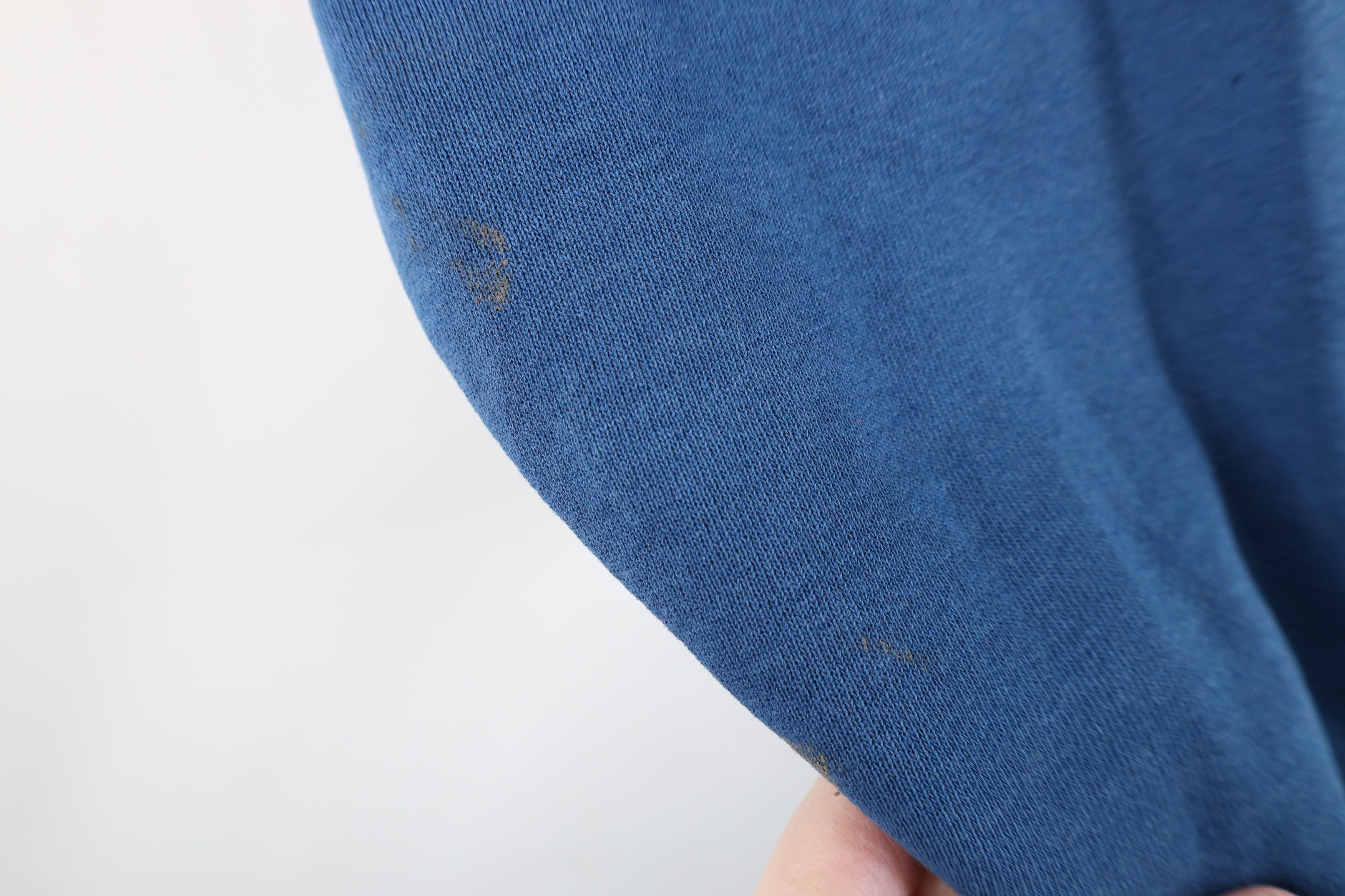 Vintage Vintage 90s Bike Blank Crewneck Sweatshirt Blue USA Size US M / EU 48-50 / 2 - 11 Thumbnail