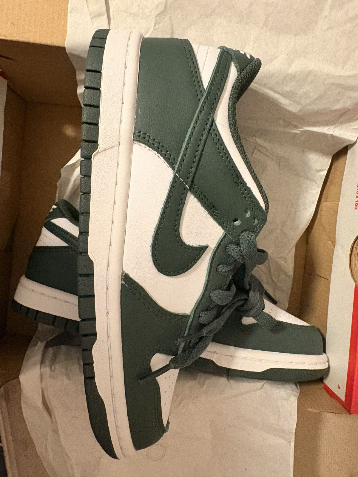 Nike Nike dunk low vintage green Size US 5.5 / IT 35.5 - 4 Thumbnail