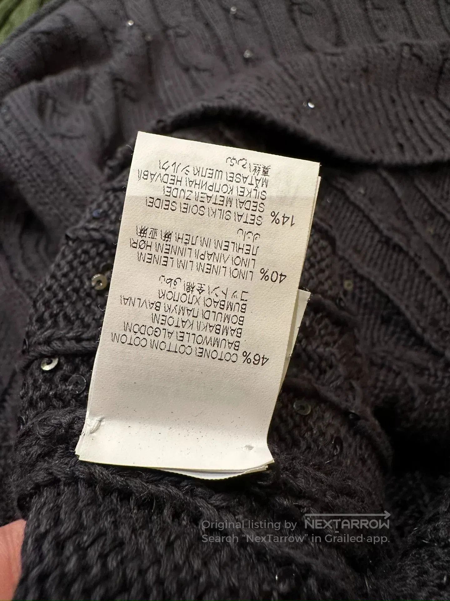 Brunello Cucinelli Brunello Cucinelli Sequin Cardigan. Size US XS / EU 42 / 0 - 8 Thumbnail