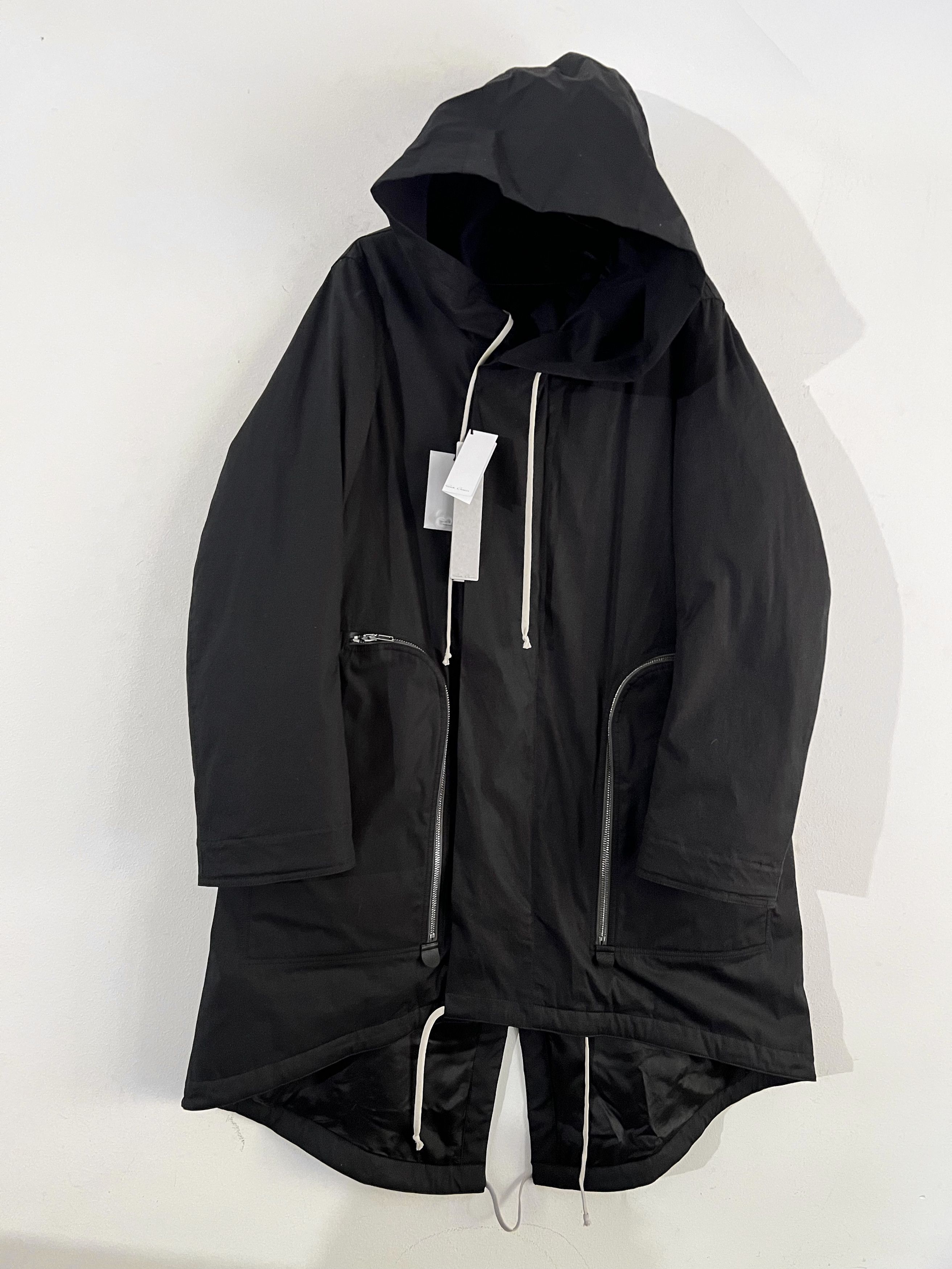 Rick Owens Rick Owens Bauhaus Fishtail Hooded Coat Size US L / EU 52-54 / 3 - 3 Thumbnail