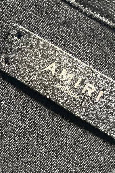 Amiri Amiri distressed black denim shirt Size US M / EU 48-50 / 2 - 13 Thumbnail