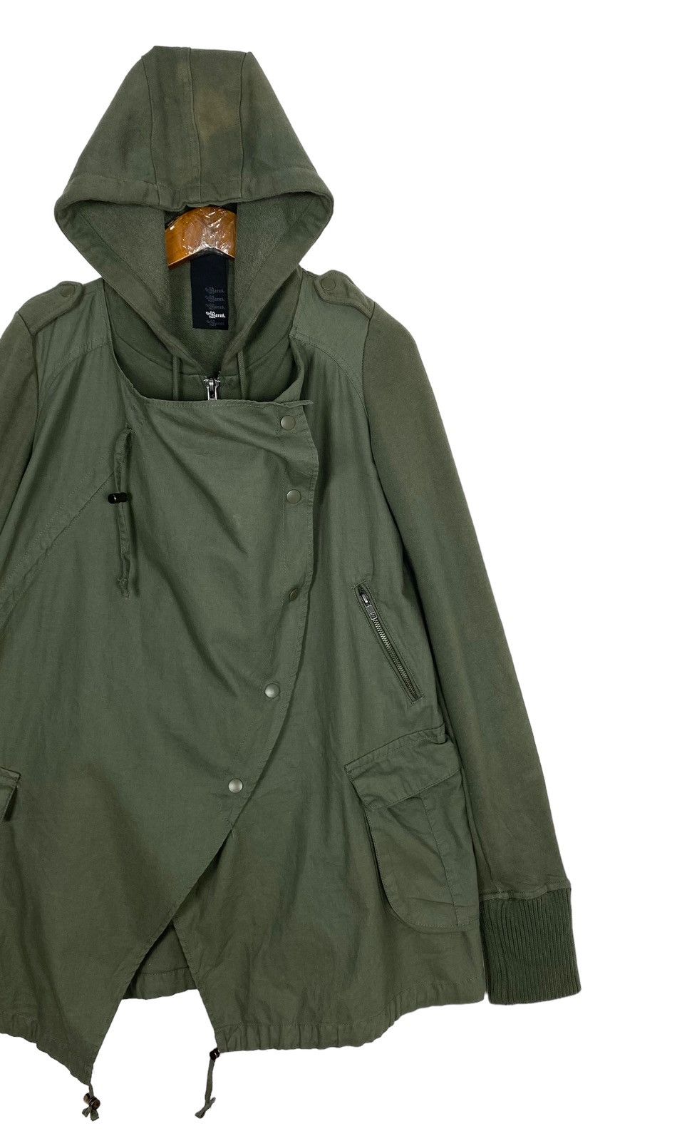 Other Rare‼️ Barak Asymmetrical Military Jacket Size S / US 4 / IT 40 - 3 Thumbnail