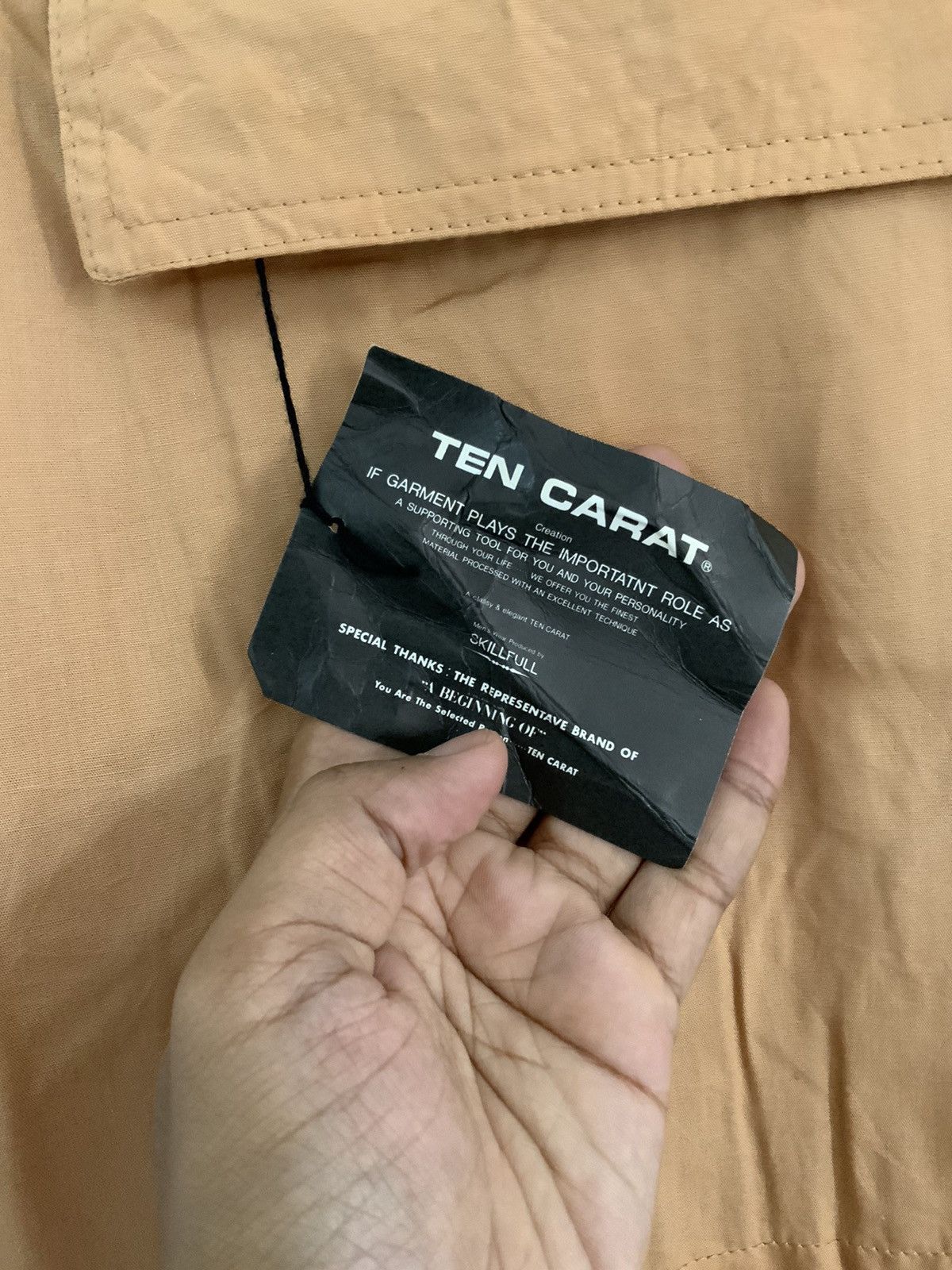 POST ARCHIVE FACTION (PAF) Ten Carat Garment Hoodie Size US XL / EU 56 / 4 - 9 Thumbnail