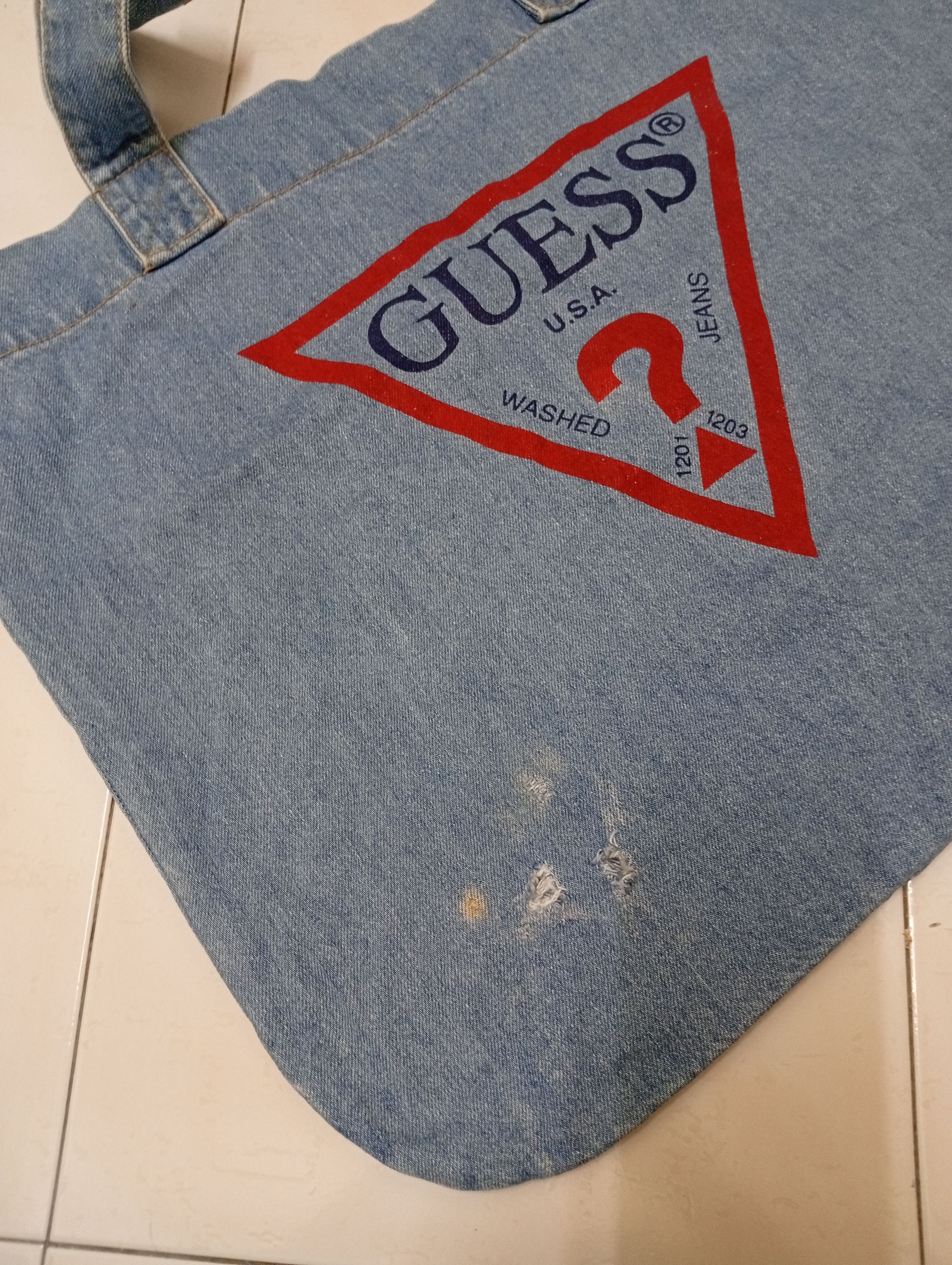 Guess Jeans SHOPPER GJ X BVB - Shopper - blau/blauw