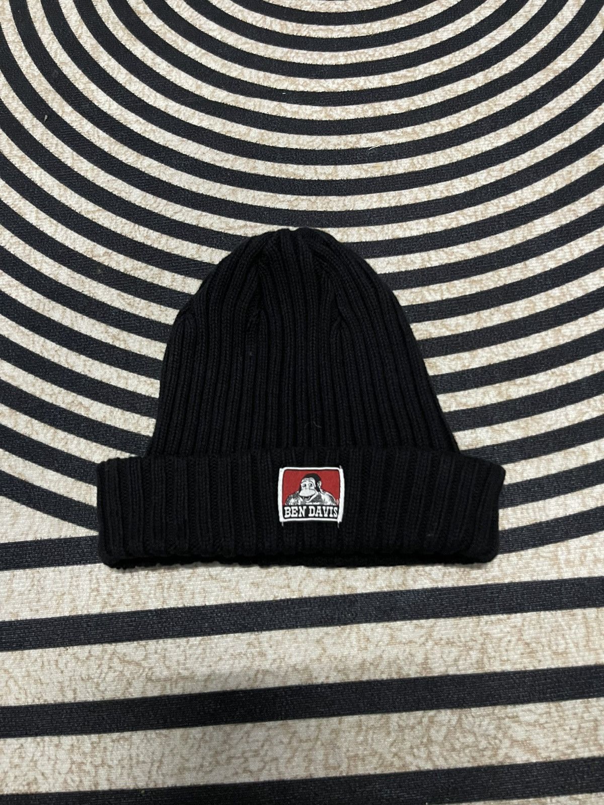 Ben Davis 90s BEN DAVIS BEANIE HAT LOGO Size ONE SIZE - 1 Thumbnail