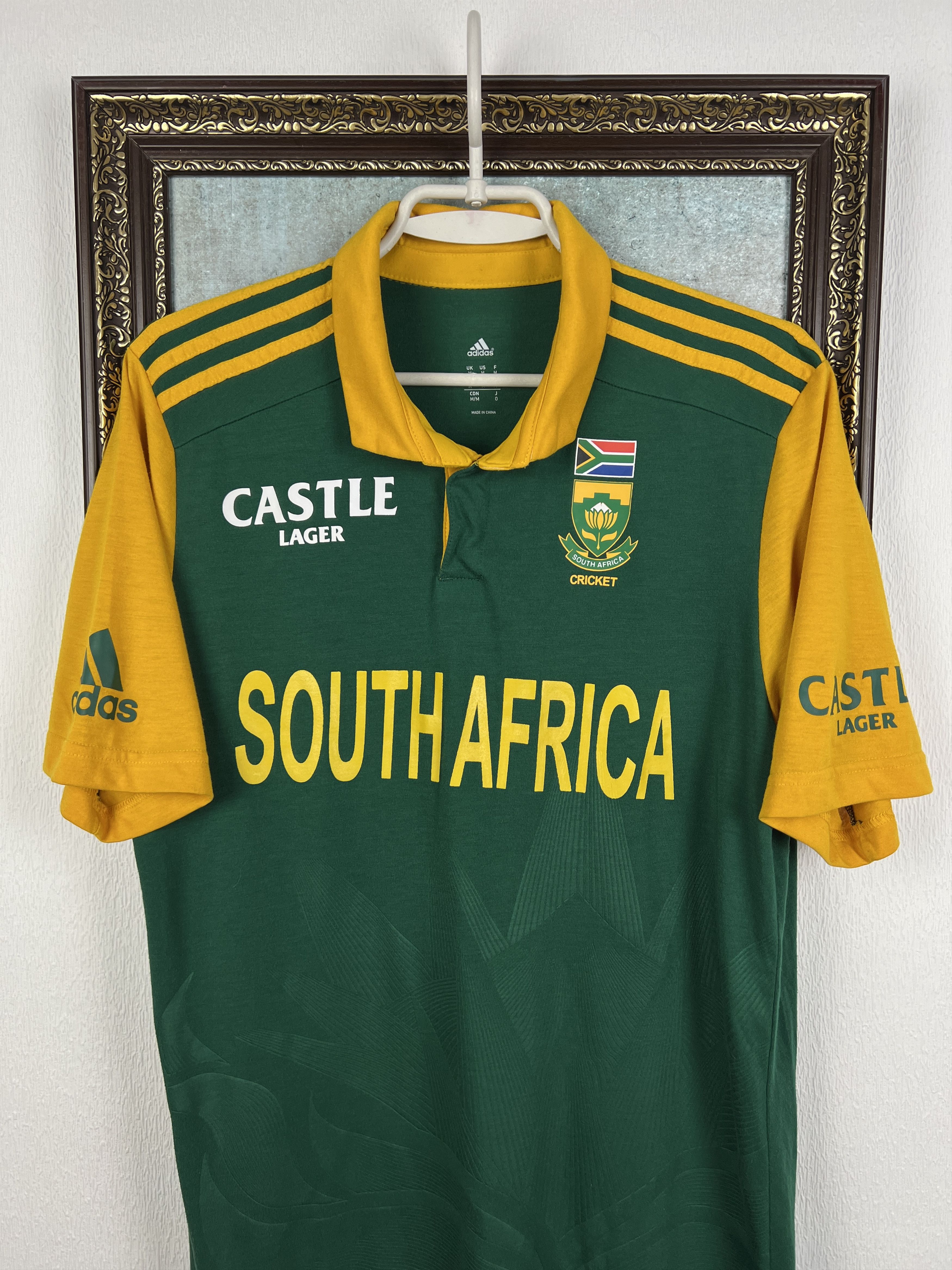 Adidas Vintage Adidas South Africa Cricket Jersey Shirt Rare Trikot Size US M / EU 48-50 / 2 - 2 Thumbnail