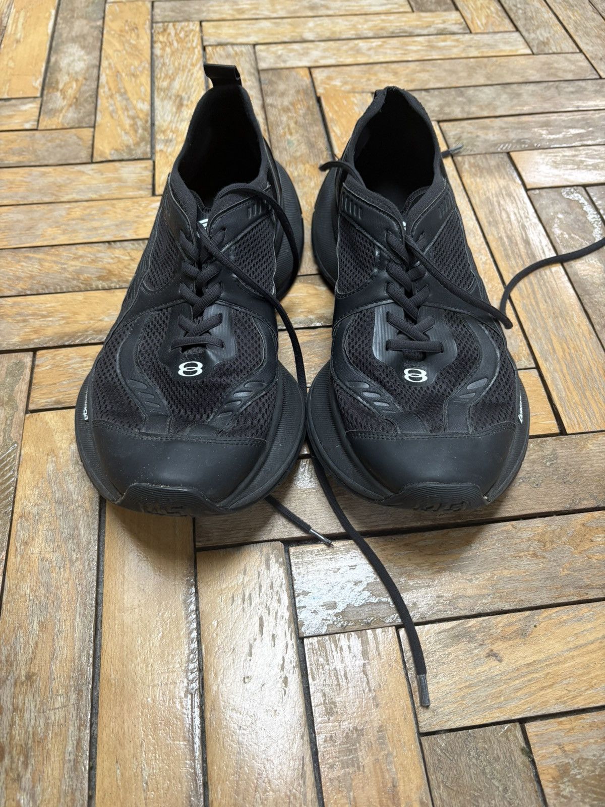 Balenciaga Balenciaga Circuit Black Sneakers Size US 11 / EU 44 - 4 Thumbnail